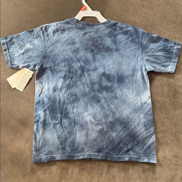 Netflix Stranger Things Kids Unisex Blue Tie-Dye T-Shirt Size M 8 NEW - Picture 4 of 6